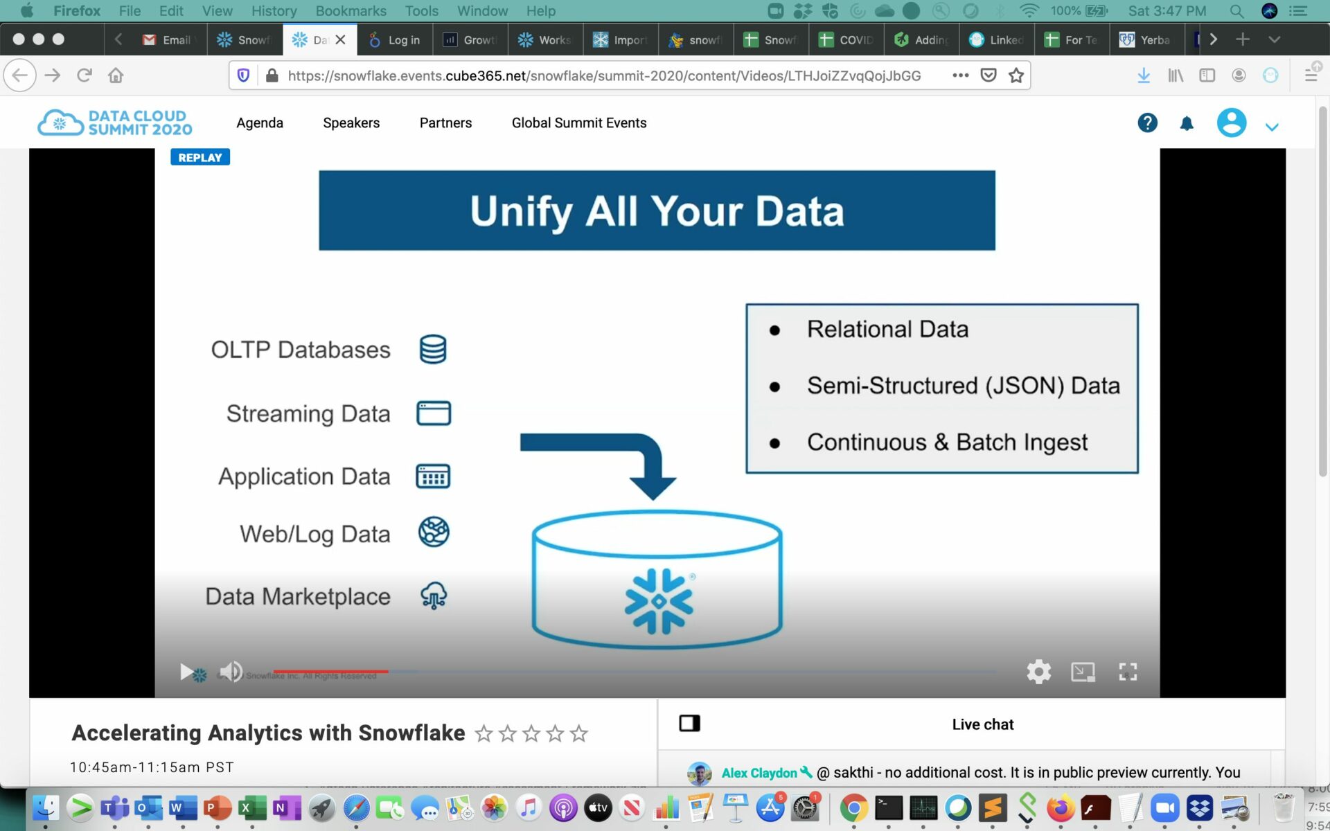 Accelerating Analytics With Snowflake