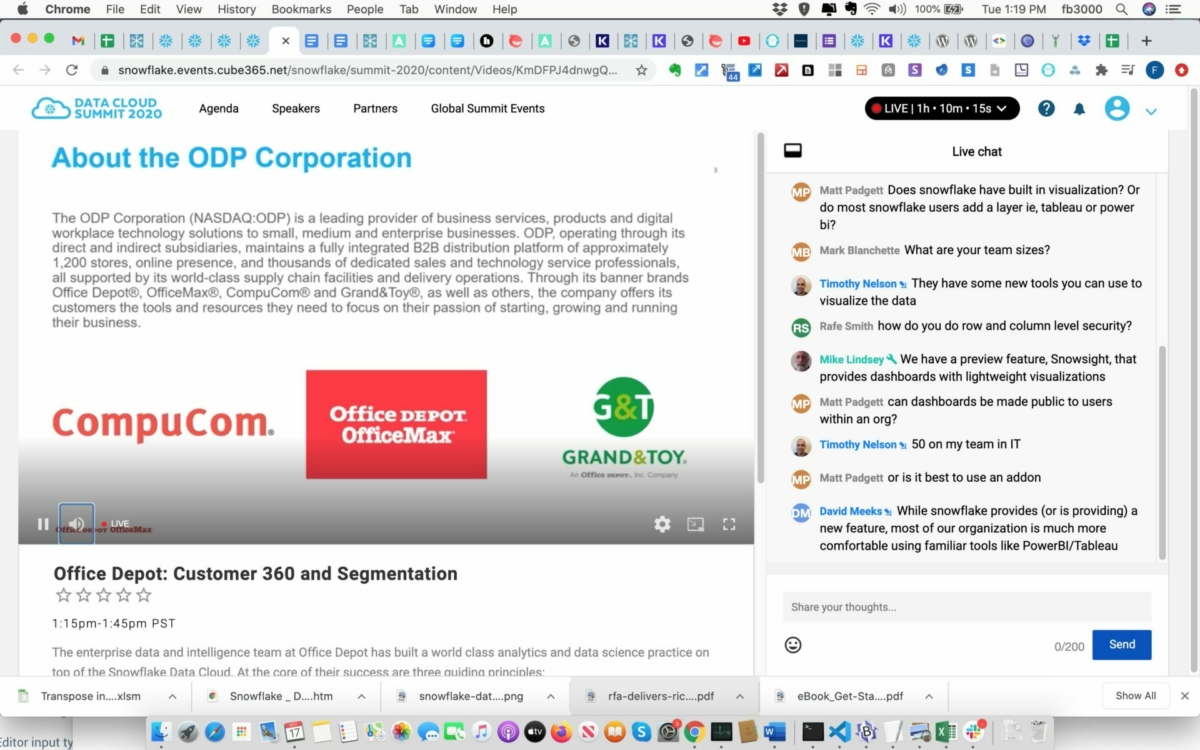 Office Depot Customer 360 and Segmentation Snowflake Solutions
